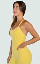 Macacão Legging Equilíbrio Manteiga
