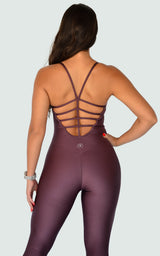 Macacão Legging Strappy Ébano
