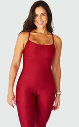 Macacão Legging Strappy Scarlet