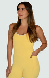 Macacão Legging Equilíbrio Manteiga